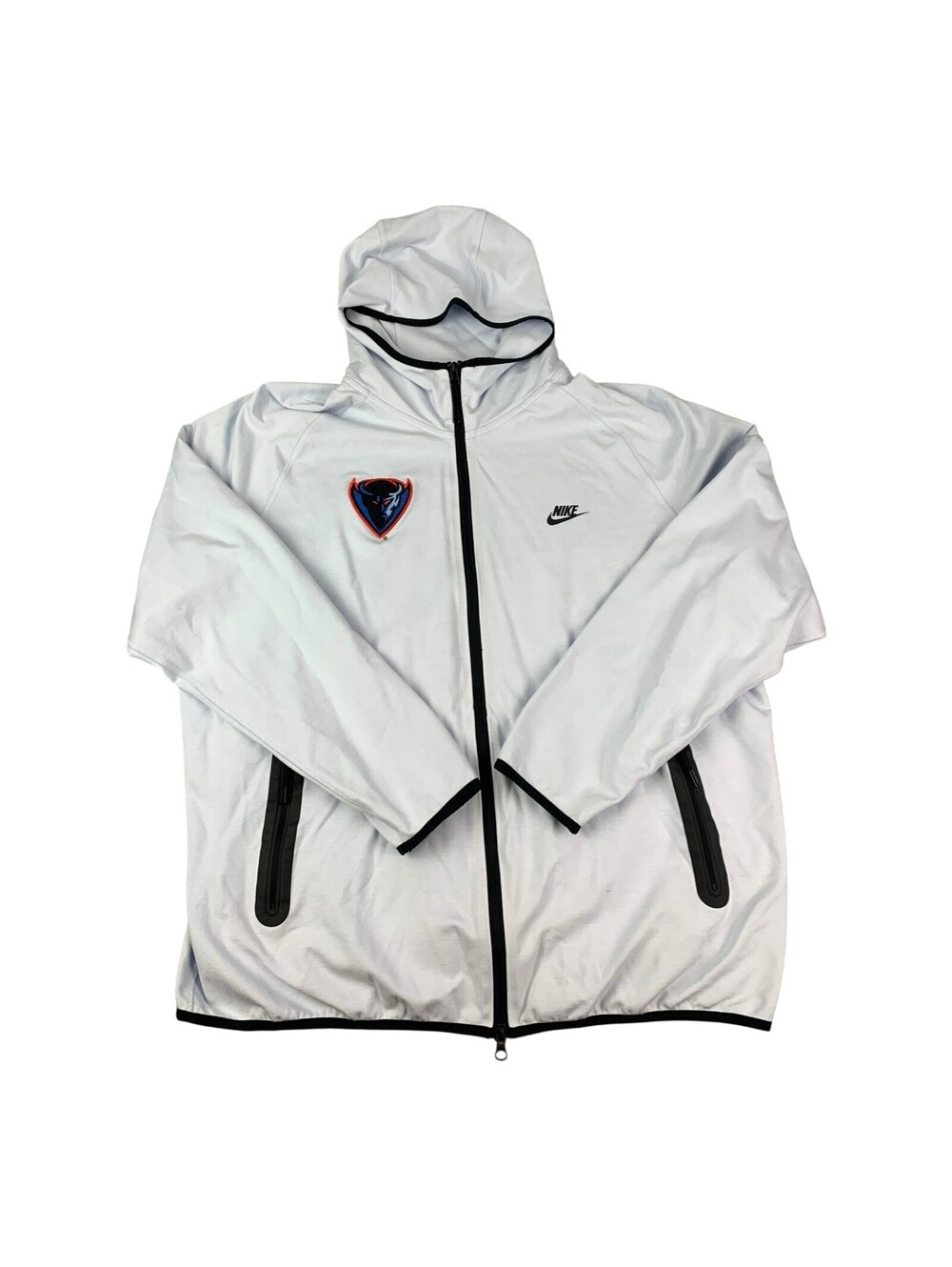 DePaul Blue Demons Nike Full Zip Hoodie Jacket Athletic Top Zip Pocket Men’s 2XL
